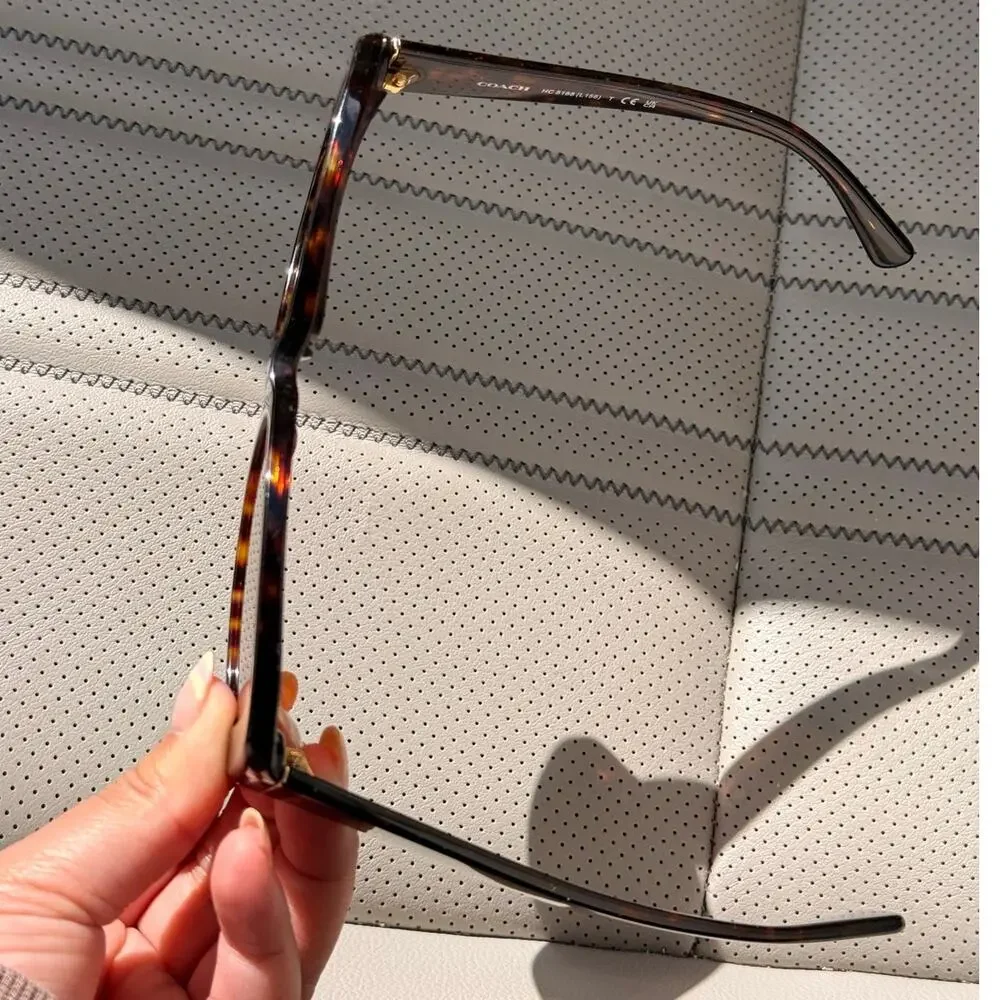 Coach HC8168 (L156) Dark Tortoise Sunglasses Frames 57-16-135mm - Picture 4 of 7